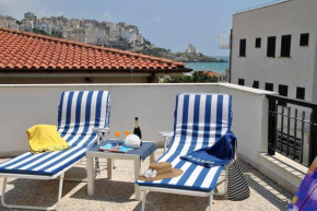 ATTICO BLU monolocale con terrazza a 50 mt dal mare